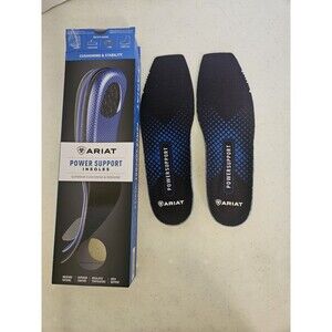 Ariat Men's 9.5 Power Support Wide Square Toe Insole 10032207 Open Box